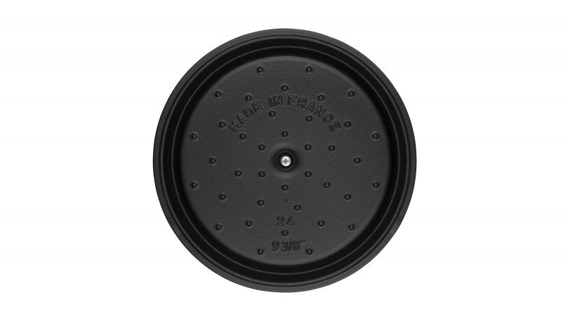 Staub La Cocotte 20cm Redondo, Negro, Hierro Fundido Olla