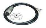 5-Pin M23 Female To Bare End Power Cabl Igs-5227-4mp2mt