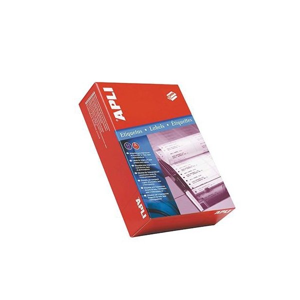 Apli Etiquetas En Continuo 137.2 X 74.1mm - 1 500 Hojas