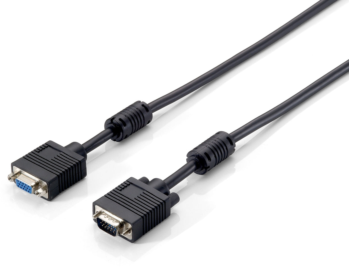 Cable Alargo Svga Equip 3coax Macho - Hembra 15m Con Ferritas 118805