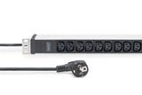 Digitus Pdu 1u   12xc13 230v/16a Negro