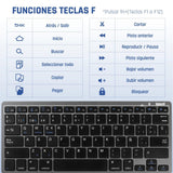 EAN 8435364316917 - iggual IGG316917 teclado QWERTY Negro, Gris imagen 7
