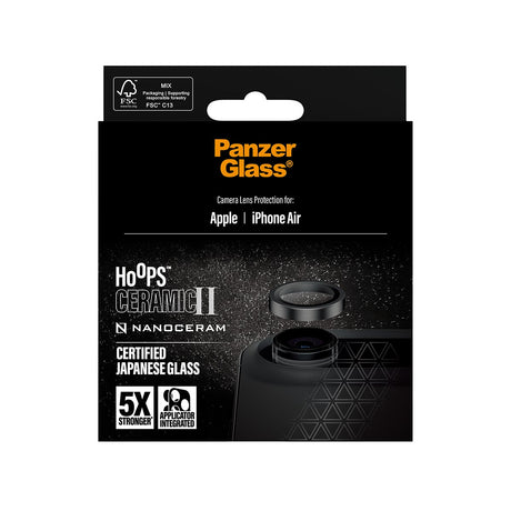 EAN 5715685027901 - PanzerGlass ® Hoops® Ceramic II Camera Lens Protector iPhone Air Protector de pantalla Apple 1 pieza(s) imagen 3