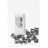 Bloqueador De Puertos Rj45, Paquete De 20 Bloqueadores, Negro
