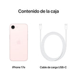EAN 0195951030906 - Apple iPhone 17e 15,5 cm (6.1") SIM doble iOS 26 5G USB Tipo C Rosa claro imagen 7