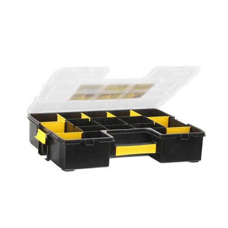 EAN 3253561947452 - Stanley CUBIX 1-94-745 pieza pequeña y caja de herramientas Caja para piezas pequeñas Negro, Transparente imagen 2