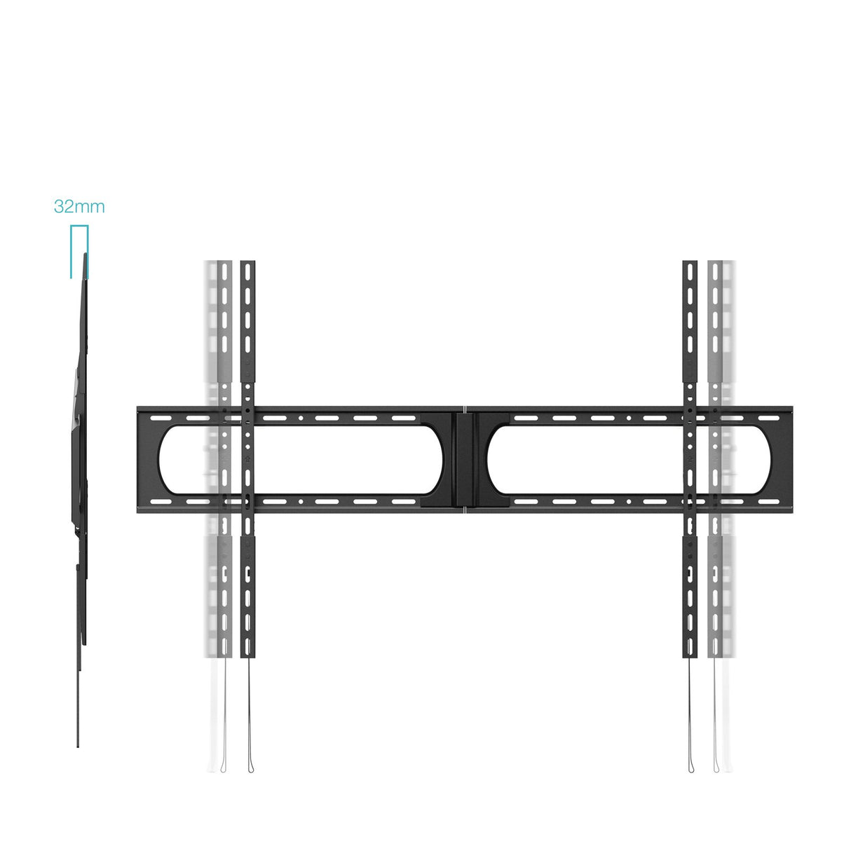 EAN 8433281016972 - TooQ LP37140F-B soporte para TV 3,56 m (140") imagen 2