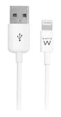 EAN 8054392612725 - Ewent EW9902 cable de conector Lightning 2 m Blanco imagen 1