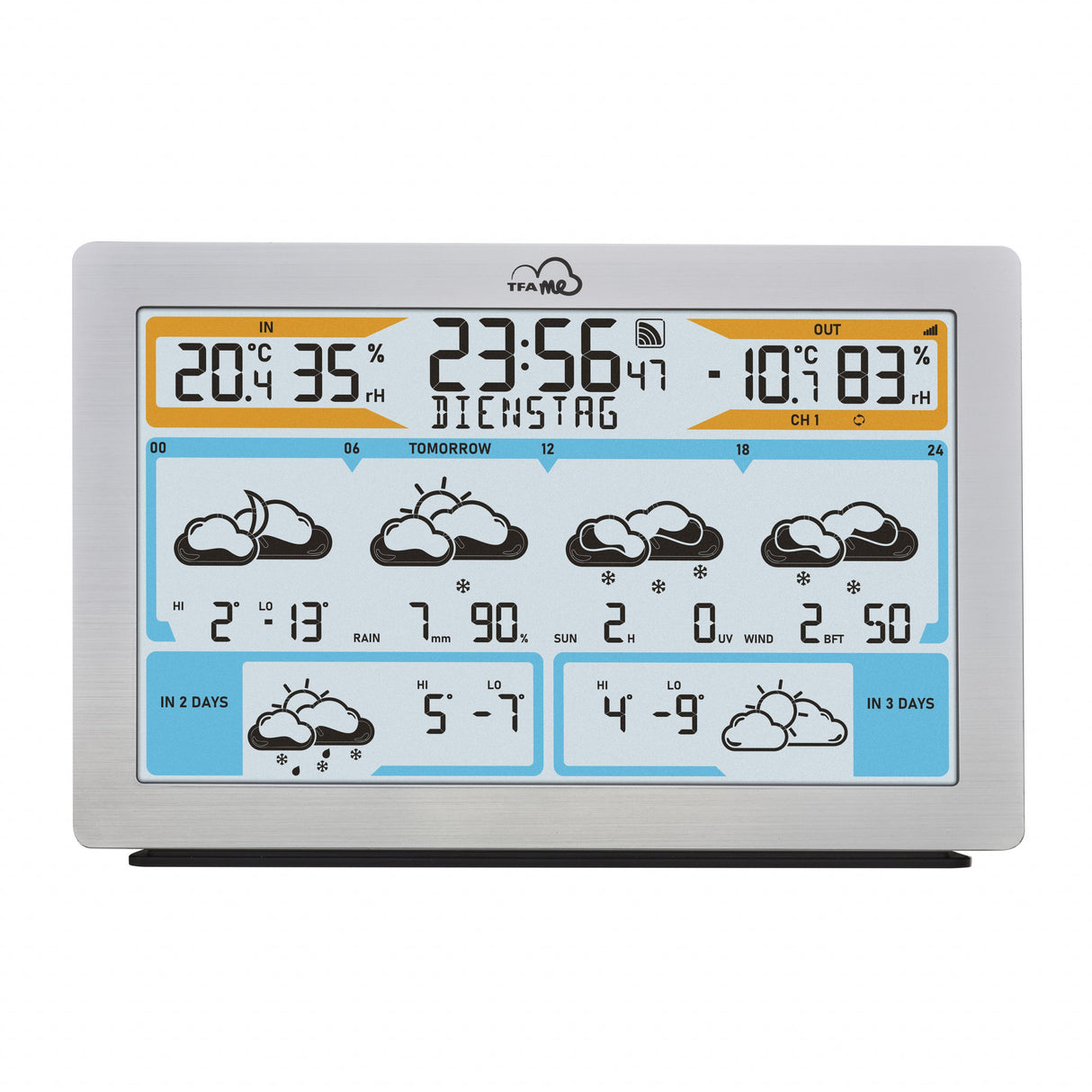 EAN 4009816042088 - TFA-Dostmann TFA.me Plata LCD Batería Wifi imagen 13