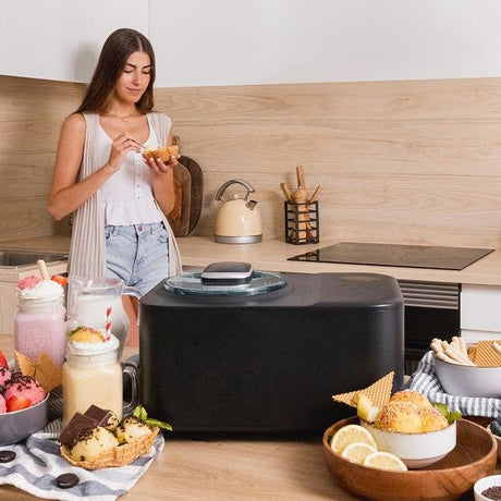 EAN 8435484080446 - Cecotec Gelacy 1200 Compresor de helados 1,2 L 110 W Negro imagen 7