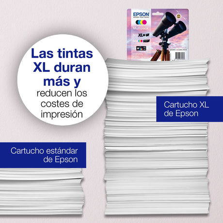 EAN 8715946653235 - Epson 502 XL cartucho de tinta 1 pieza(s) Original High (L) Yield Negro, Azul, Magenta, Amarillo imagen 4