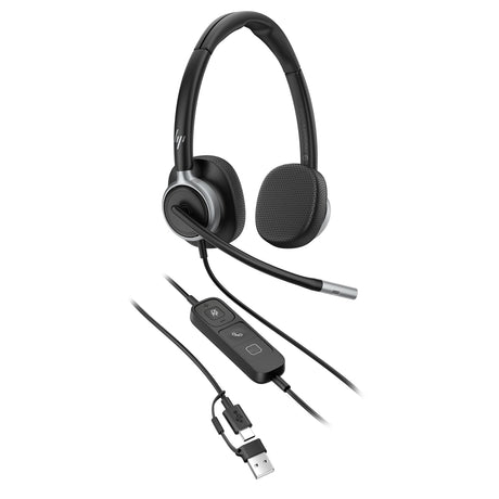 EAN 0199764365590 - HP Poly Mission 625 Stereo USB Wired Headset (Bulk) Alámbrico Diadema Business/Everyday USB Tipo C Negro imagen 3