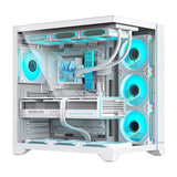 Caja Gaming Semitorre Hiditec H3 Pro Blanca