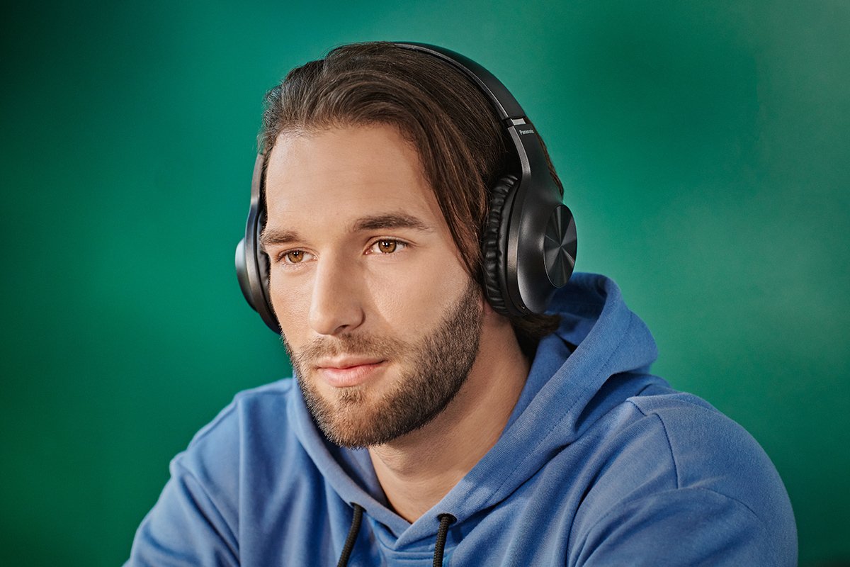 Auriculares Inalámbricos Panasonic Rb-Hx220b Con Micrófono Bluetooth Negro