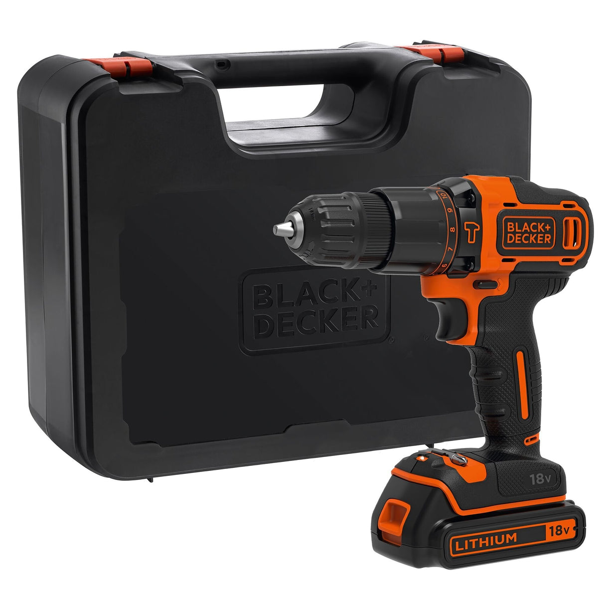 Black & Decker Bdchd18k 1400 Rpm Negro, Naranja
