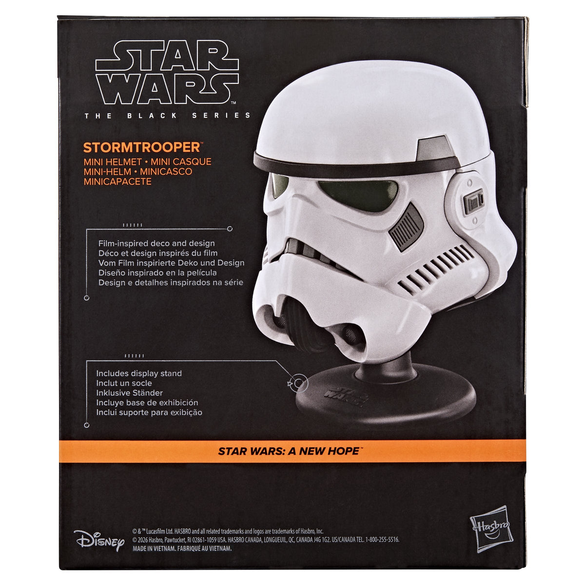 Casco Premium Stormtrooper Star Wars 15cm