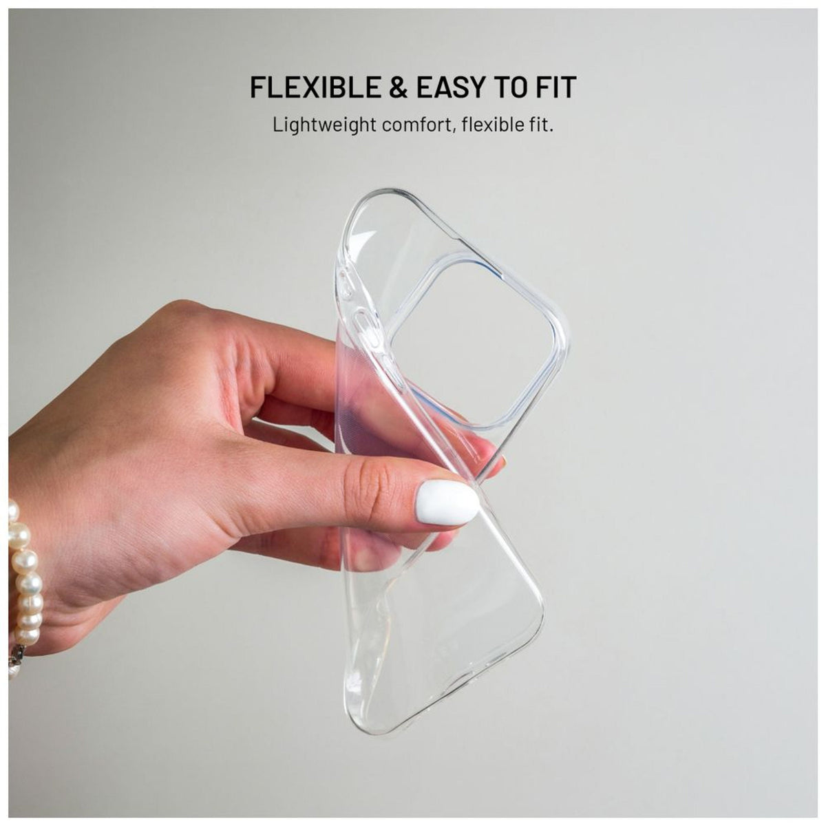 Fixed Story Antiuv Tpu Back Cover For Xiaomi Redmi Note 15 Pro 5g, Clear