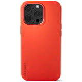 Funda  Trasera De Silicona Decoded Iphone 13 Pro Max Rojo Brisk