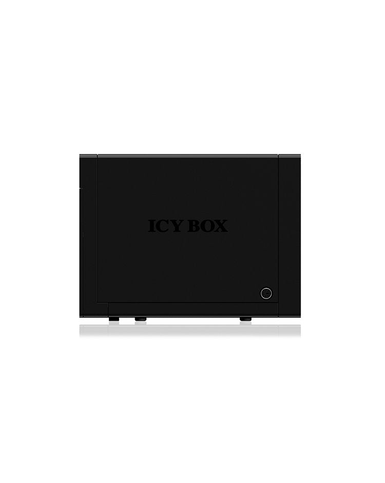 Icy Box Caja Externa Para 4x Discos 3,5 Usb 3.0, Esata, Ib-3640su3 - Negro
