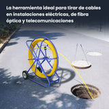 Extralink Ex.15982 Dispensador De Cable Azul, Amarillo