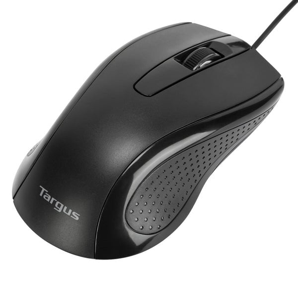 Raton Optico Targus Usb 1000dpi Antimicrobiano Negro