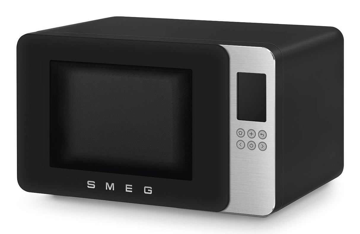Smeg Mikrowelle M. Grill Moc01blmeu , Negro