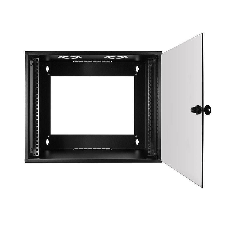 19" Wallmount Box -Eco- 06u, Negro