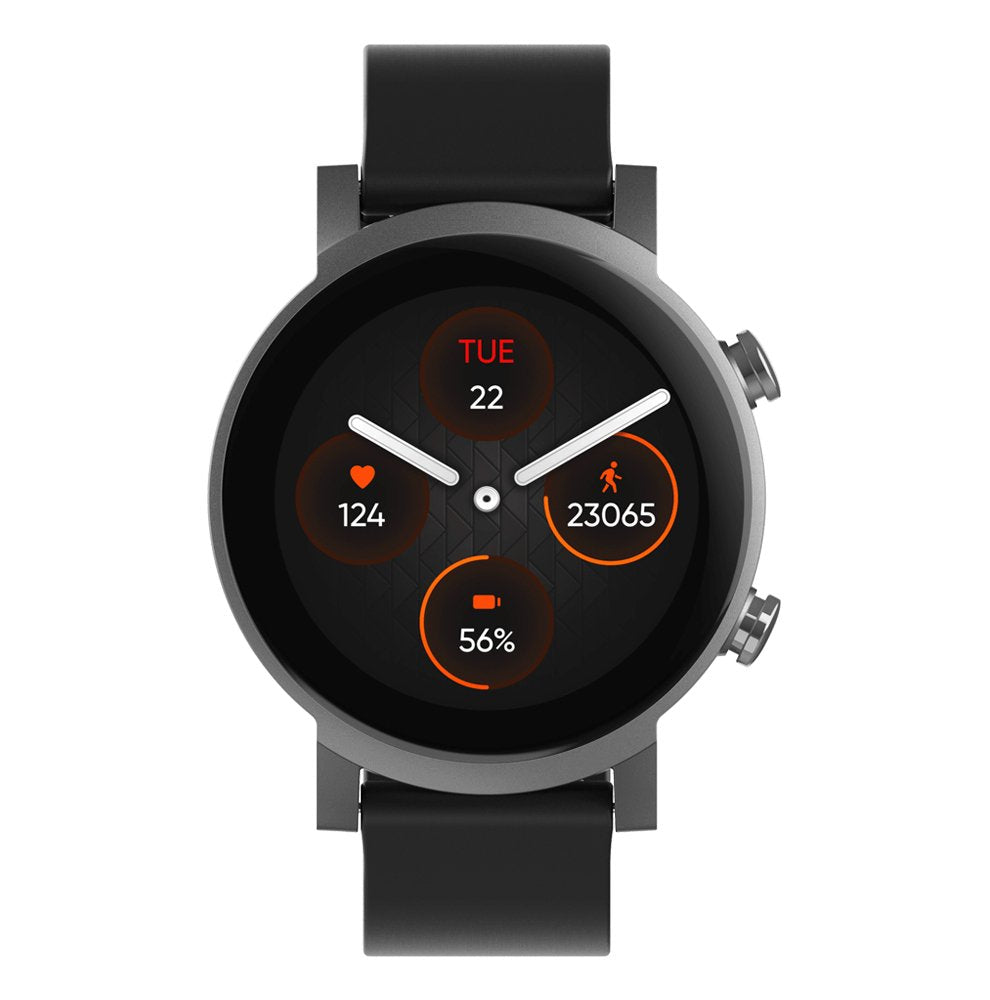 Smartwatch Mobvoi Ticwatch E3 3,3 Cm [1.3] 44 Mm Negro Gps [Satélite] (Mobvoi Ticwatch E3 44m 1.3 Smartwatch Black)