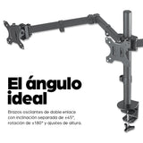 EAN 0766623461658 - Manhattan 461658 soporte para monitor 68,6 cm (27") Escritorio imagen 9