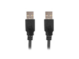 Lanberg Cable Usb-A M/M 2.0 0.5m Negro