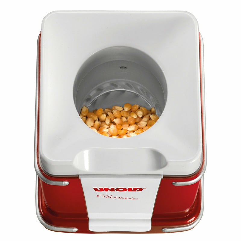 EAN 4011689485251 - Unold Classic palomitas de maiz poppers Rojo, Plata, Blanco 900 W imagen 4