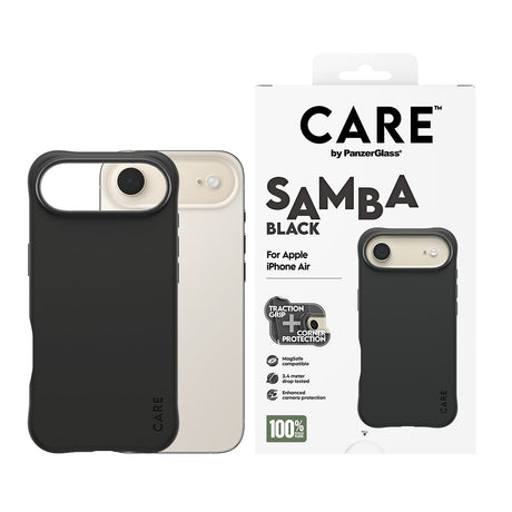 EAN 5715685027086 - PanzerGlass CARE™ by ® Samba Case Black w. MagSafe iPhone Air funda para teléfono móvil Negro imagen 2