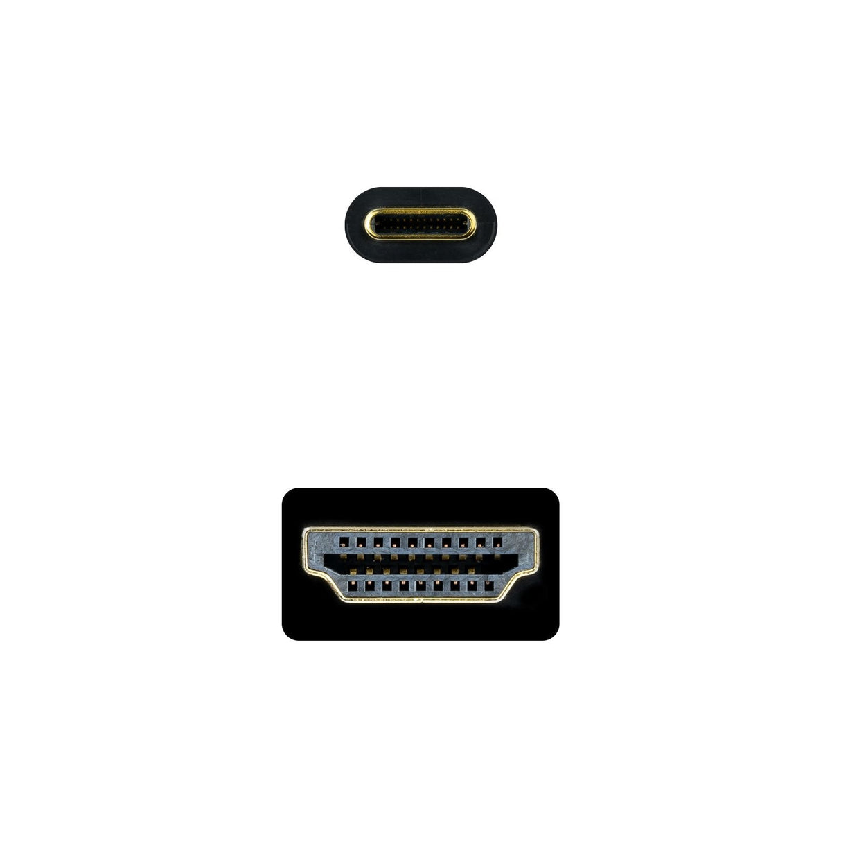 EAN 8433281015470 - Nanocable 10.15.5135 adaptador de cable de vídeo USB Tipo C imagen 3