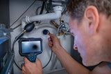 Cámara De Inspección Bosch Professional Gic 12v-5-27 C Professional, 12 Voltios Azul/Negro, Batería De Ion De Litio 2,0 Ah, En L-Boxx