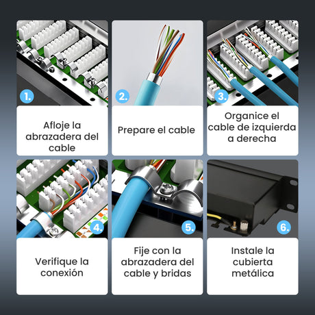 EAN 5902560369830 - Extralink EX.9830 panel de parcheo 1U imagen 16
