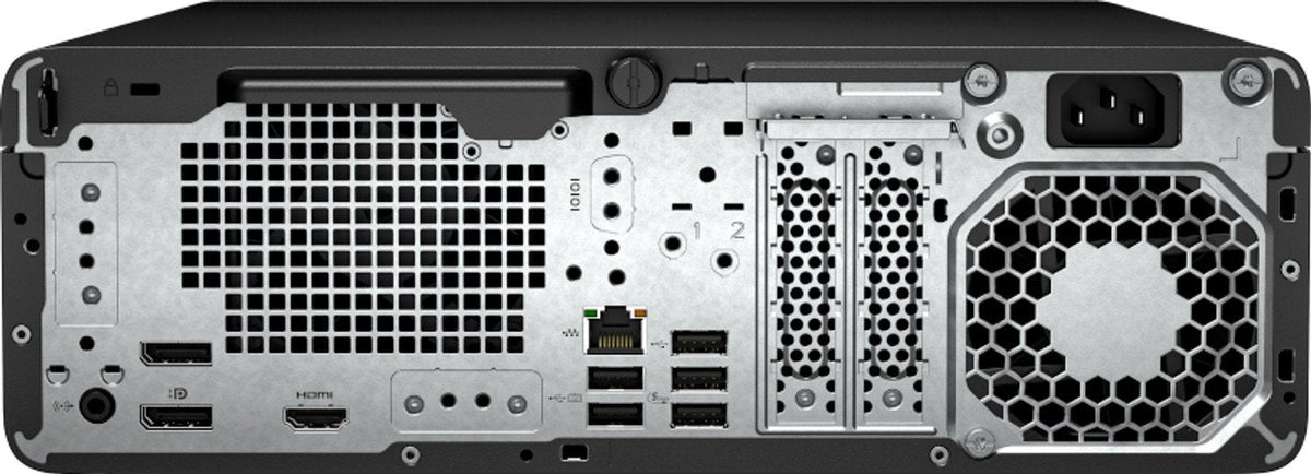 Hp Prodesk 4 G1i Ai Pc Sff Core Ultra 7 265 / Hasta 5.3 Ghz Vpro Enterprise Ram 16 Gb Ssd 512 Gb Nvme Intel Graphics Gigabit Ethernet Ieee 802.11ax (Wi-Fi 6e) Bluetooth 5.3 Win 11 Pro Monitor: Ninguno Teclado: Español Jack Black