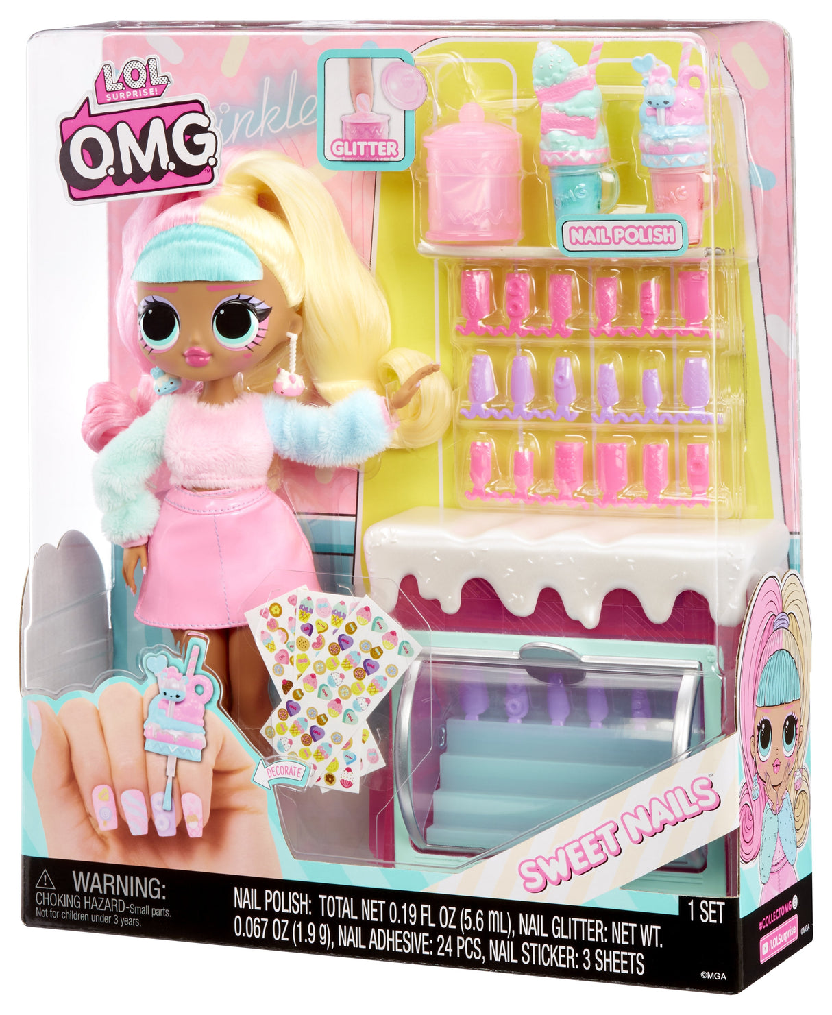 Muñeca Sweet Nails Tienda De Dulces Candylicious L.O.L. Surprise