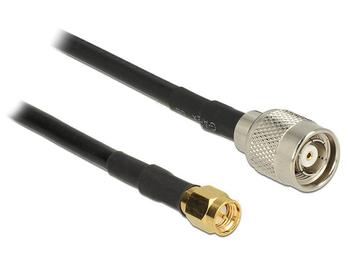 Delock Cable De Antena Rp-Tnc Macho > Sma Macho Rg-58 C/U 5 M