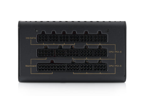 EAN 5901885244082 - Modecom Volcano Gold unidad de fuente de alimentación 750 W 20+4 pin ATX ATX Negro imagen 4