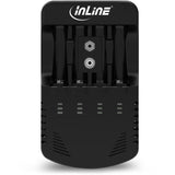 Cargador De Batería Inline Nimh/Nicd, Aa Aaa Y 9v