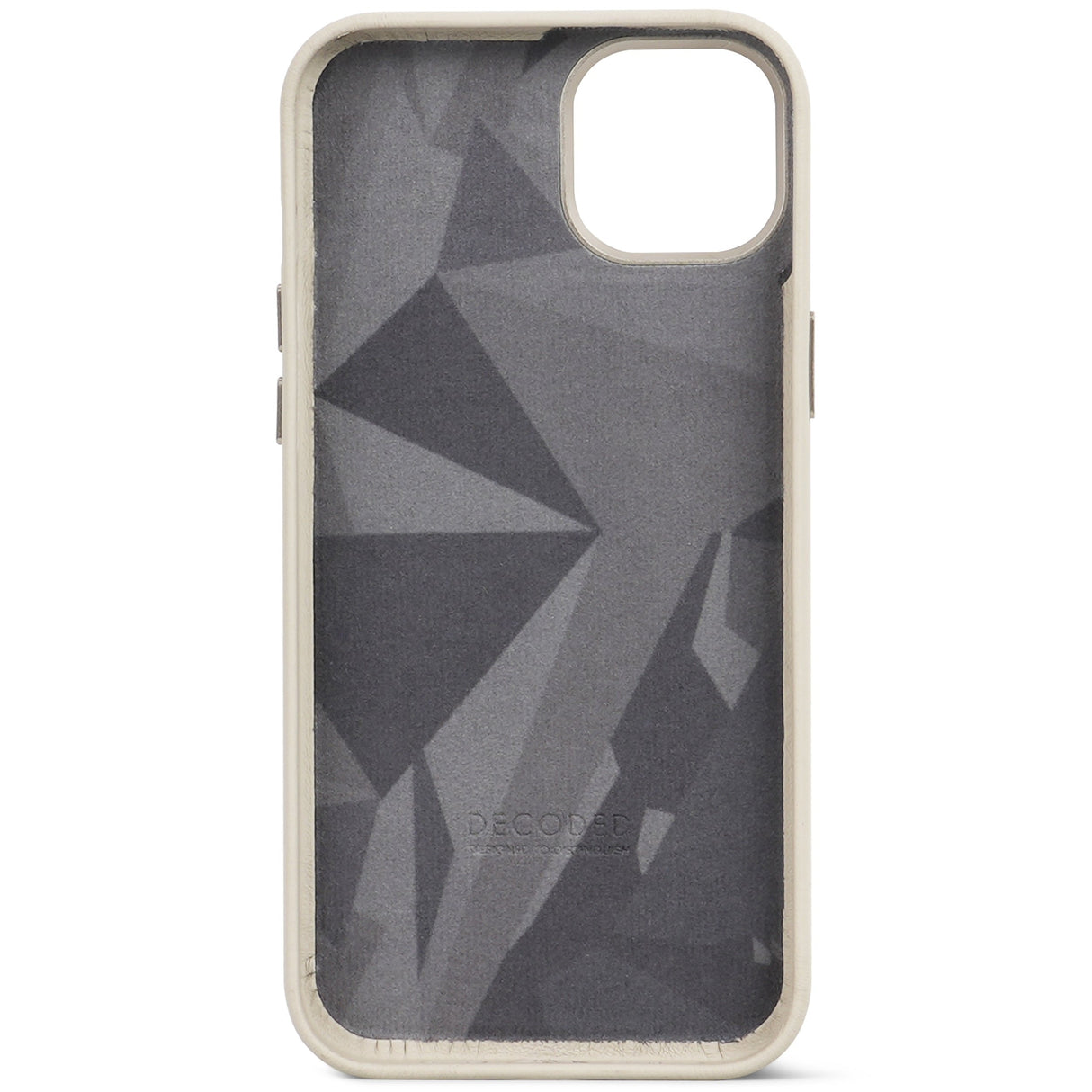 Decoded Leather Backcover For Iphone 15 Plus Clay