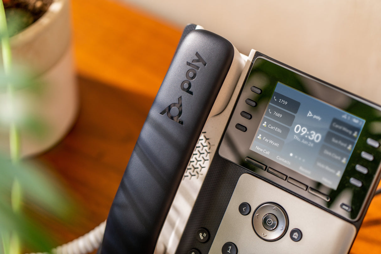 EAN 0197497341409 - HP Poly Edge E300 IP Phone and PoE-enabled teléfono IP Negro 8 líneas IPS imagen 5