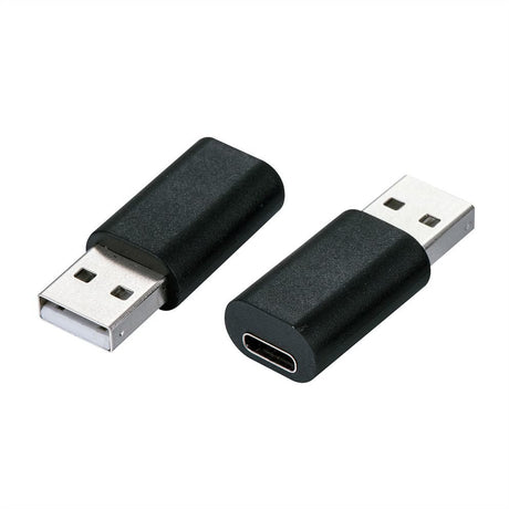EAN 7630049611283 - VALUE 12.99.2995 cambiador de género para cable USB Type-A USB Type-C Negro imagen 3