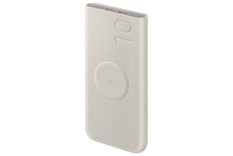 EAN 8806095312170 - Samsung EB-U2510XUEGEU batería externa 10000 mAh Cargador inalámbrico Beige imagen 2
