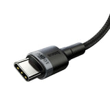 Baseus Cafule Gris/Negro - Cable Usb Tipo C A Tipo C  100w 2m