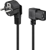 EAN 4040849595684 - Goobay 59568 cable de transmisión Negro 1,8 m Enchufe tipo F C13 acoplador imagen 1