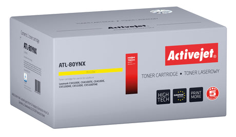 EAN 5901443391081 - Activejet ATL-80YNX cartucho de tóner 1 pieza(s) Compatible imagen 1