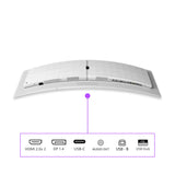 EAN 8712581803926 - Philips Evnia 8000 49M2C8900L/00 pantalla para PC 124,2 cm (48.9") 5120 x 1440 Pixeles Dual QHD QD-OLED B imagen 5