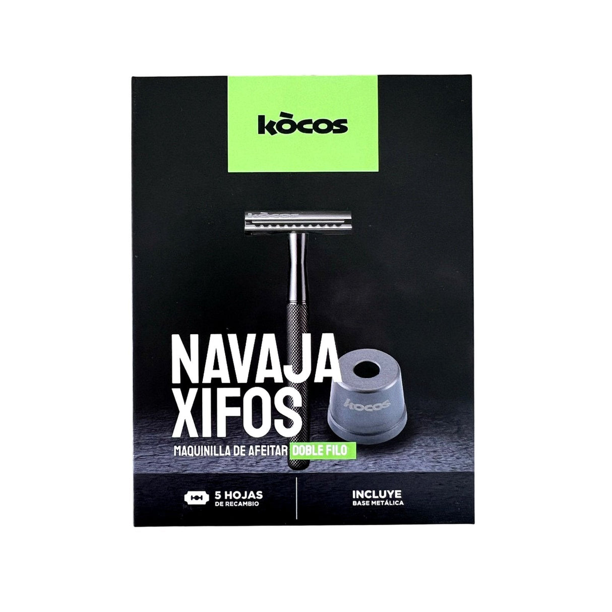 EAN 8437028106063 - Kocos XIFOS DOUBLE EDGE SHAVER Gris imagen 13