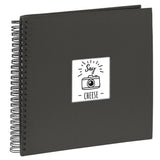 Hama  Fine Art  Wire-O Black 36x32 50 Black Pages 090140